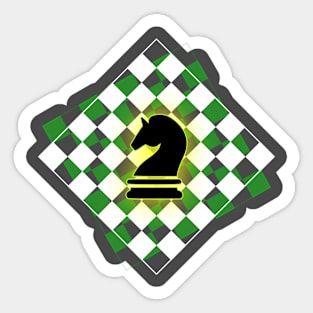 Chess Knight Sticker